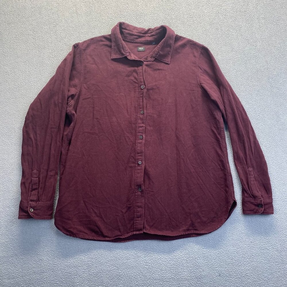 Uniqlo Womens shirts size XL Long Sleeve Cotton
